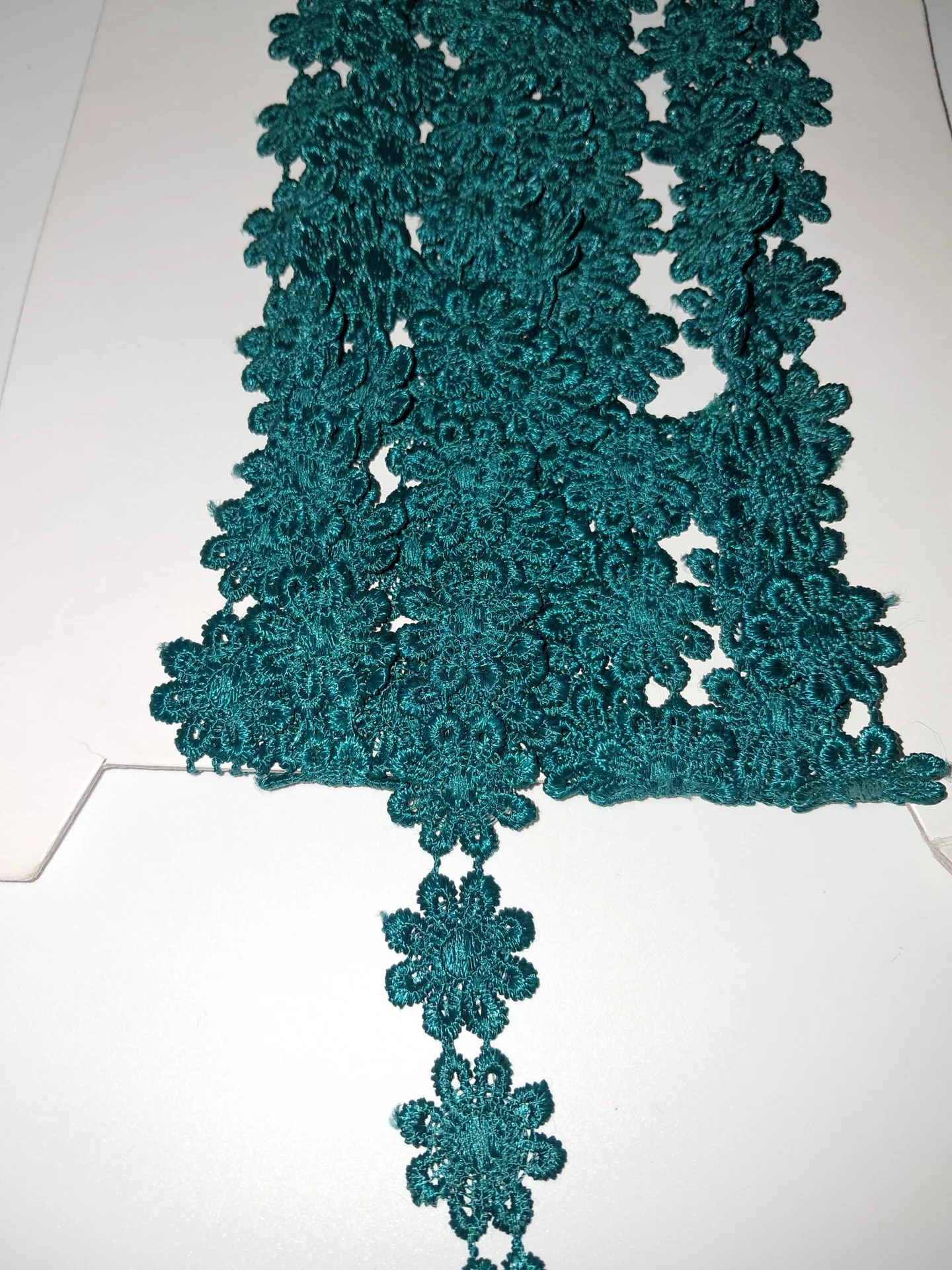 Lace Guipure Daisy Lace Teal