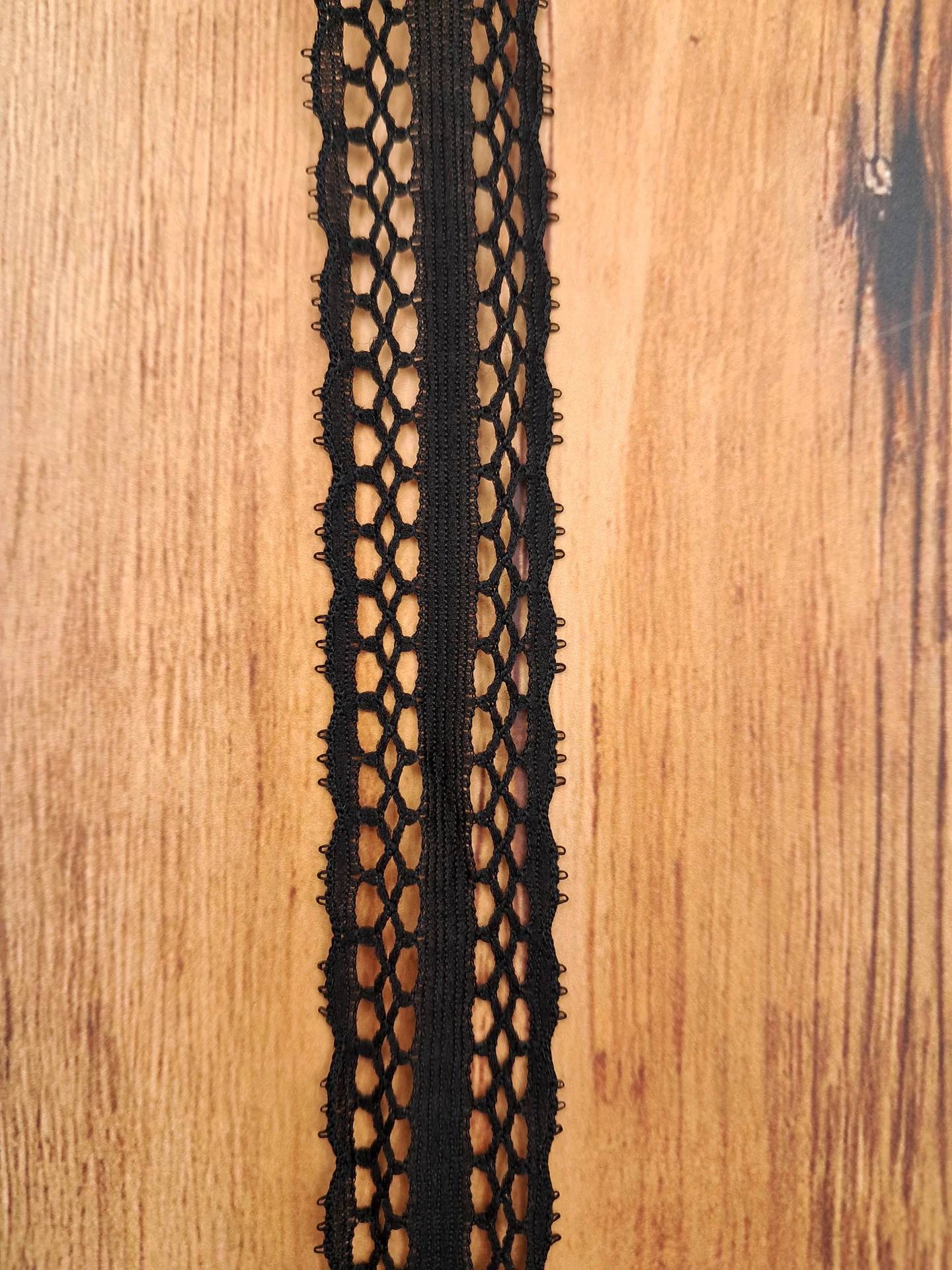 Lace Nylon 20mm Black 61524