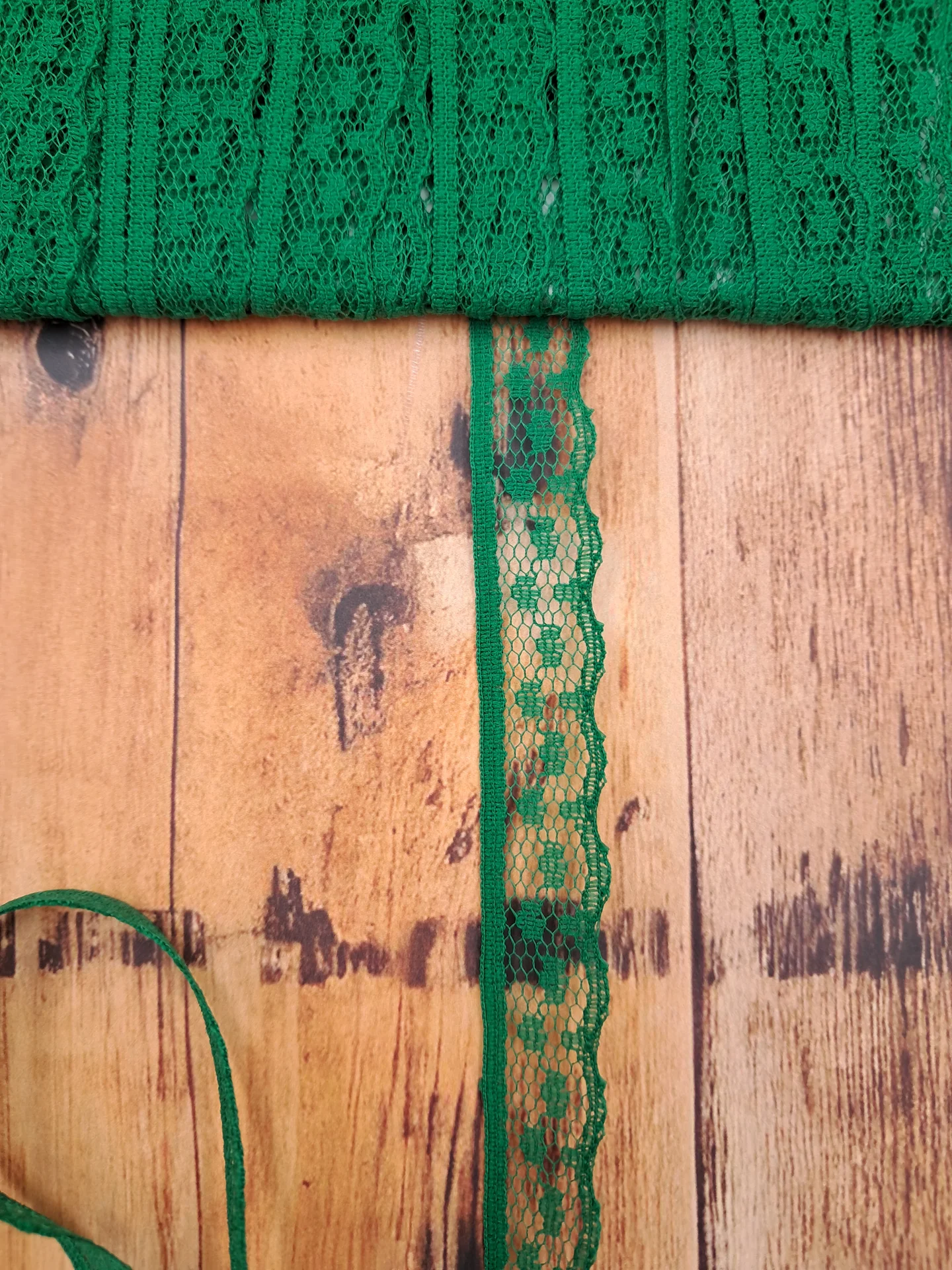 Lace Nylon Green 15mm 61249