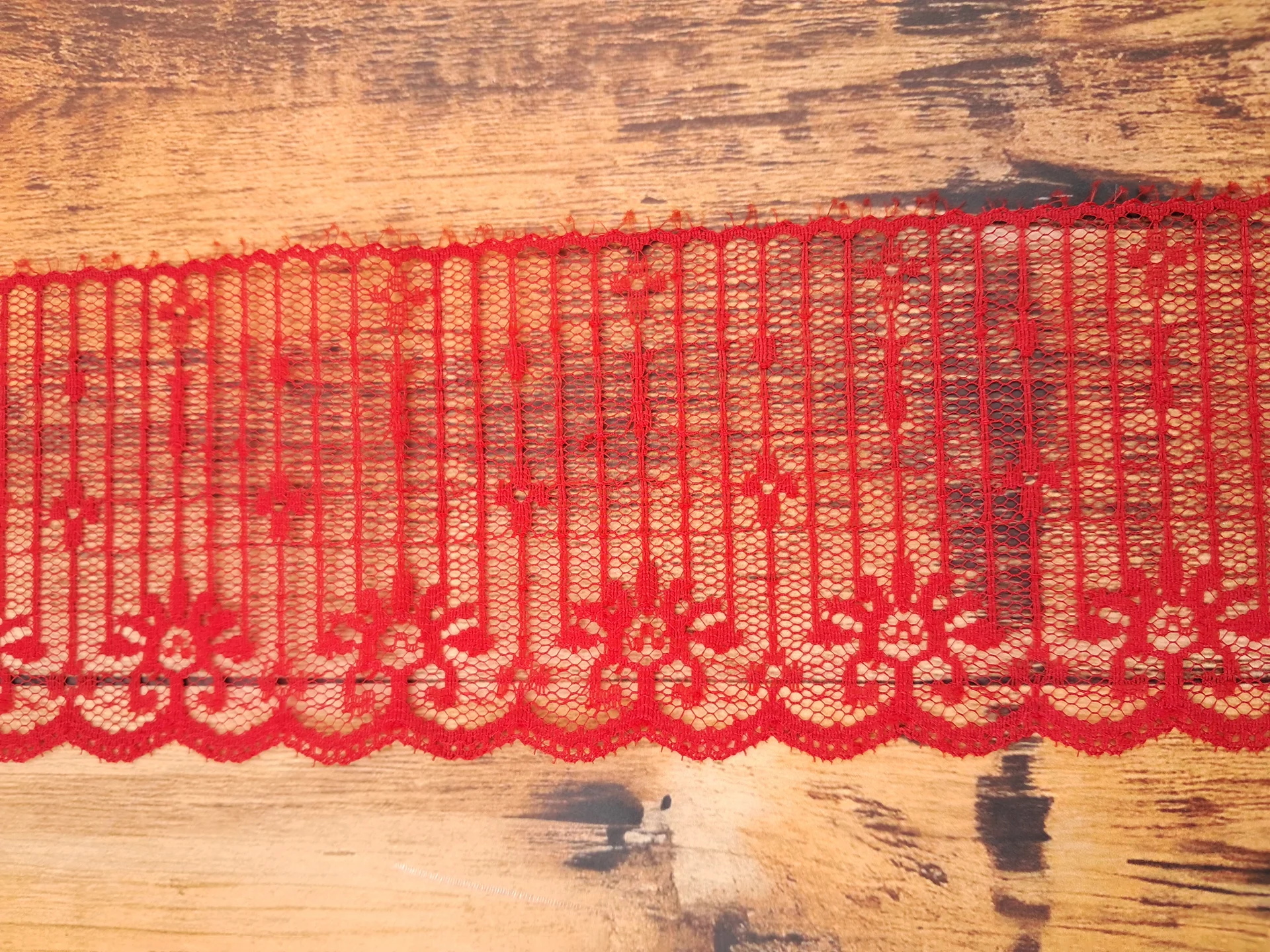 Lace Nylon Red 75mm 61565