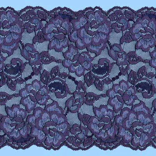 Lace Stretch 150mm Navy 64098