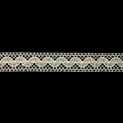 Lace Torchon 28mm Natural 69648