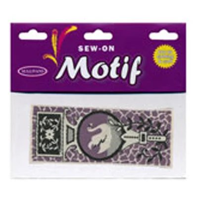 Motif 30665 Swan Purple