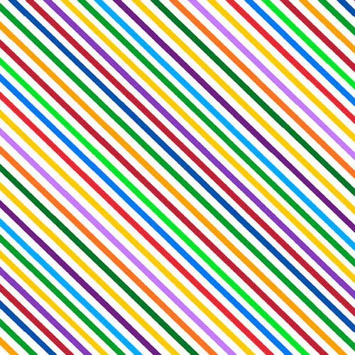 Nitty Gritties Biased Stripe White