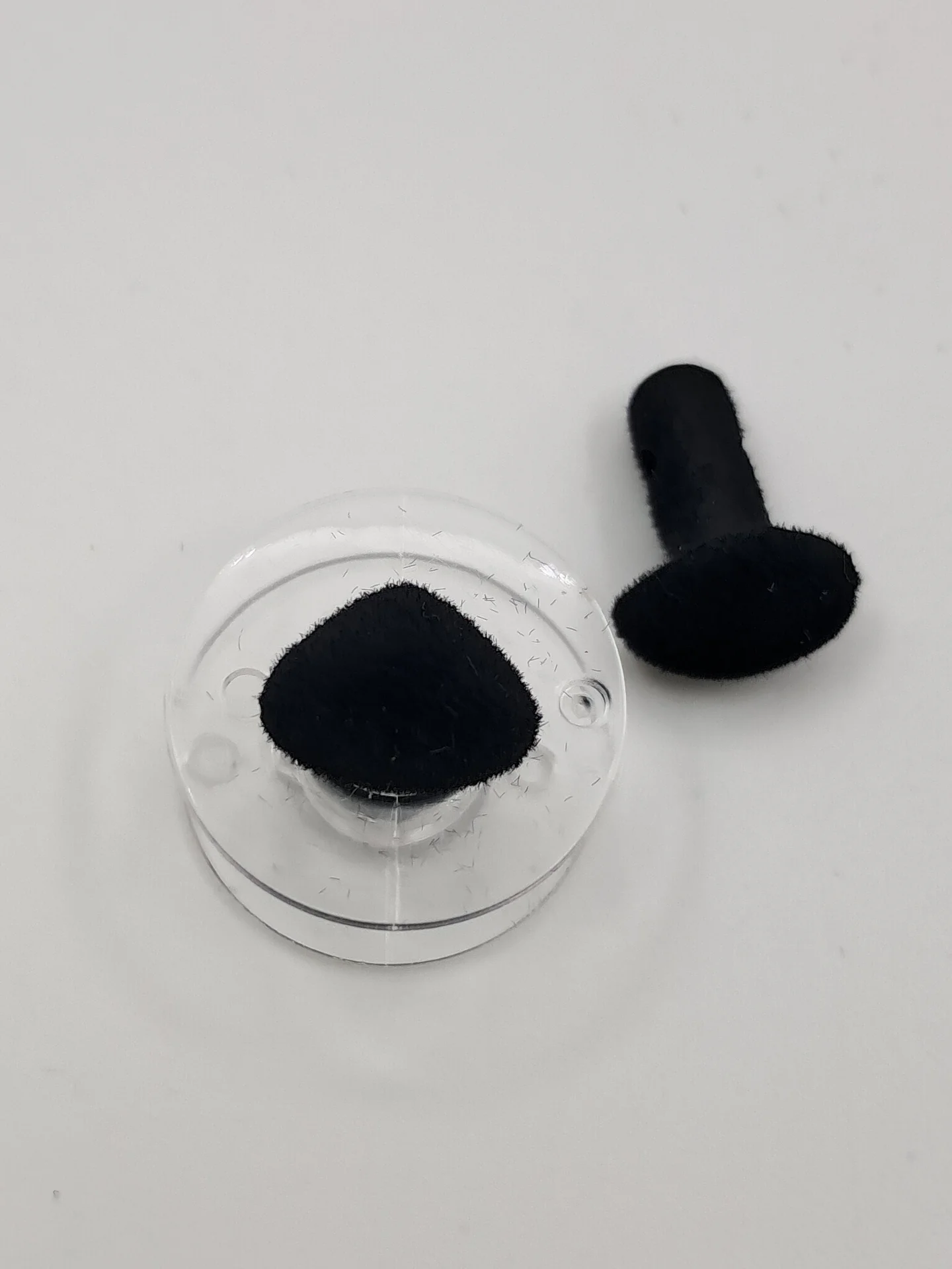Nose Flocked Black 12mm
