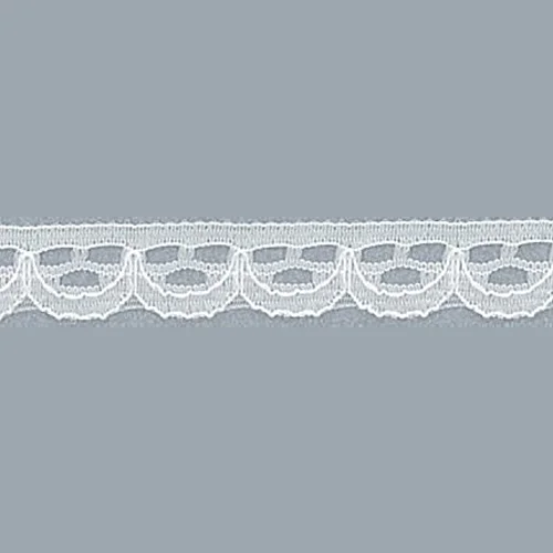 Nylon Lace White 10mm NL 796