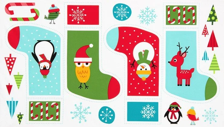 Patchwork Panel Holiday Jingle