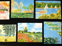 Patchwork Panel Tribute To Monet