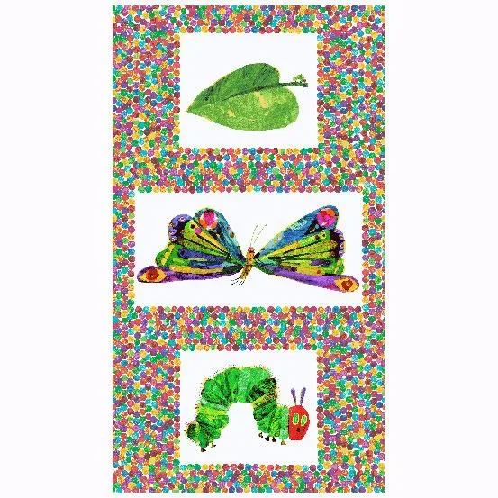 Patchwork Panel Very Hungry Caterpillar