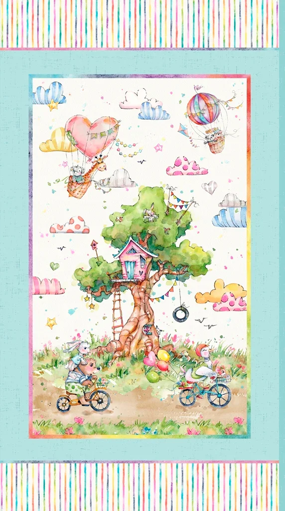 Patchwork Panel Whiskerville Treehouse