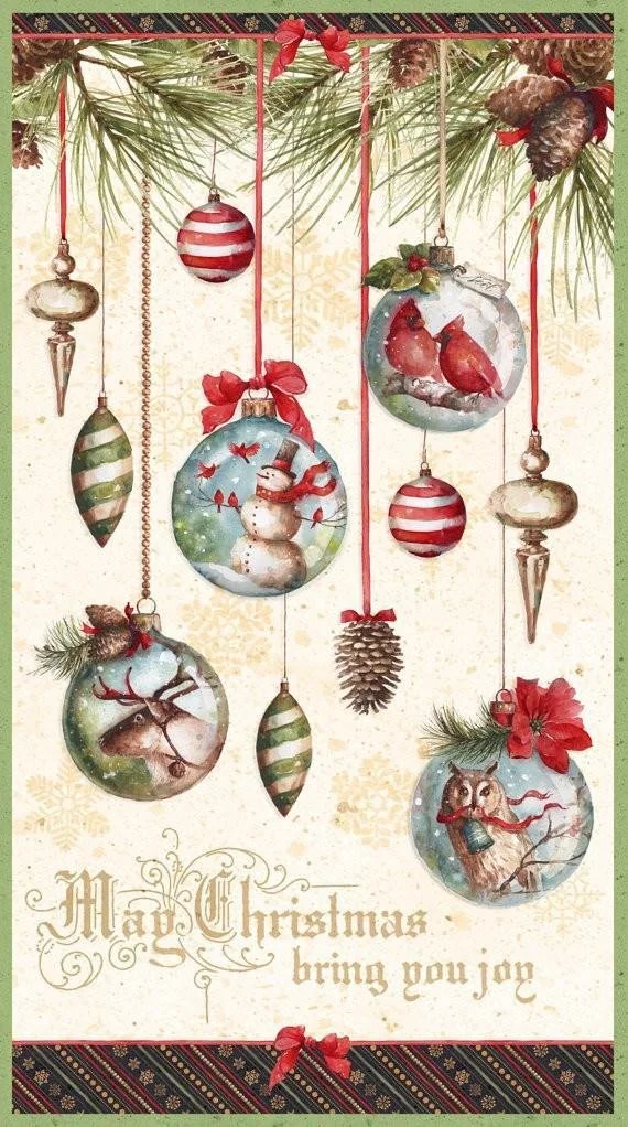 Patchwork Panel Woodland Holiday