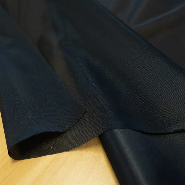 Pocket Warp Knit Sew-In Black
