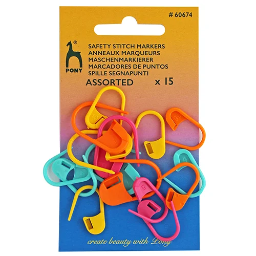 Pony Safety Stitch Markers Assorted