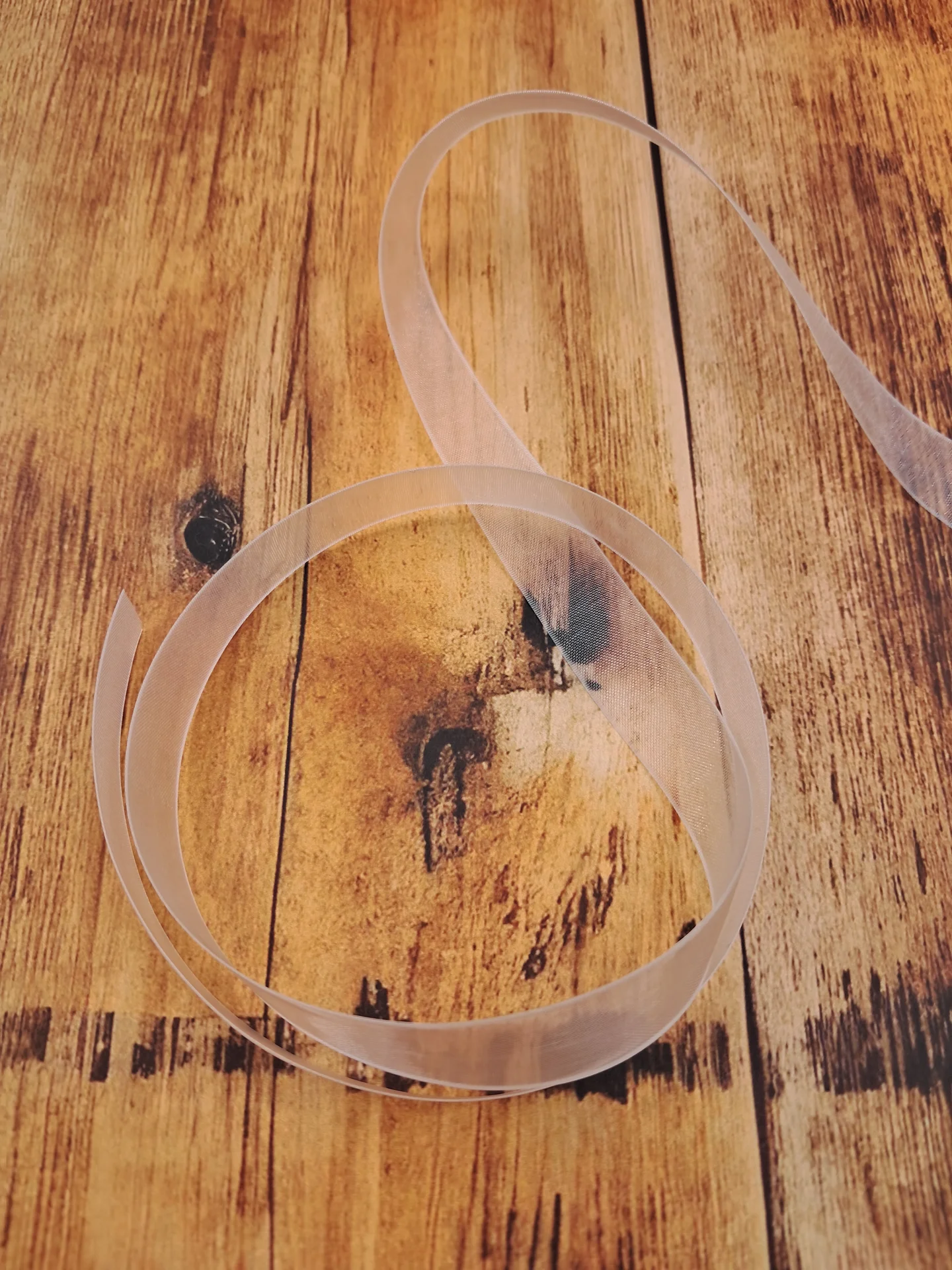 Ribbon Organza White 13mm