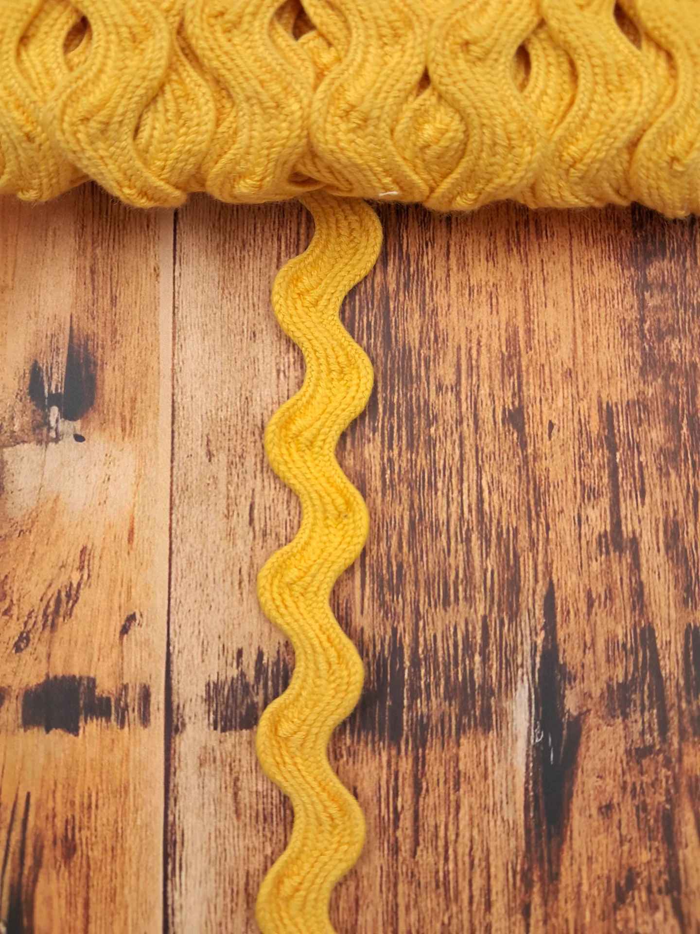 Ric Rac 20mm Yellow 78337