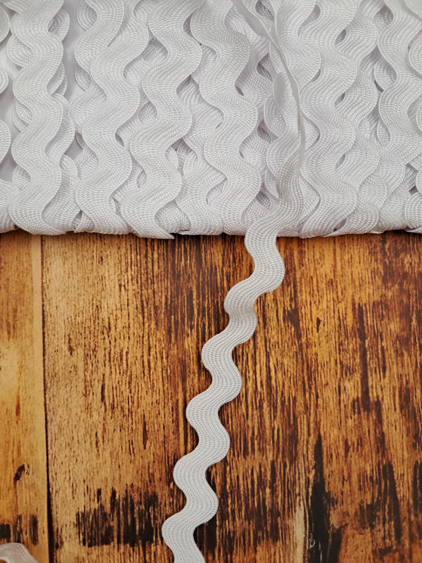 Ric Rac Rayon Large White