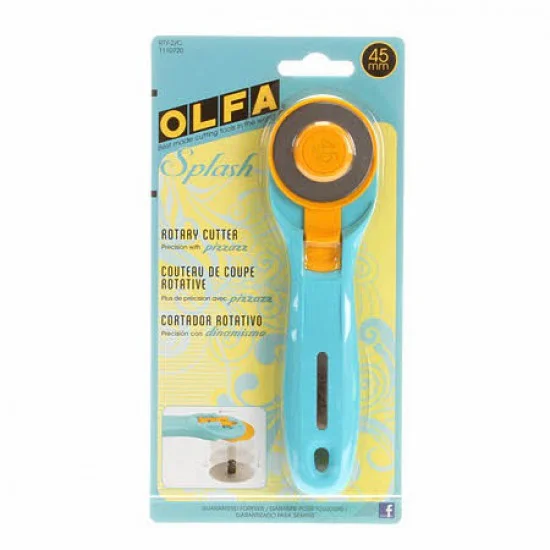 Rotary Cutter Olfa 45mm Aqua Quick