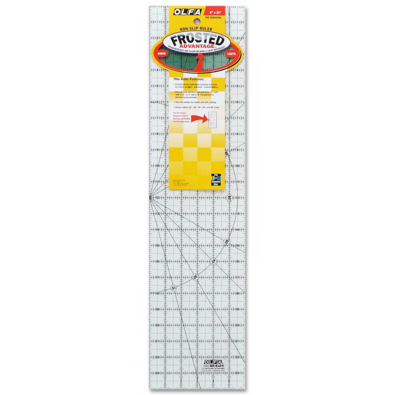 Ruler Olfa 6''x24''