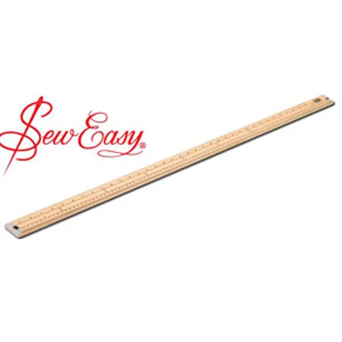 Ruler Wooden 36' Imperial/metric