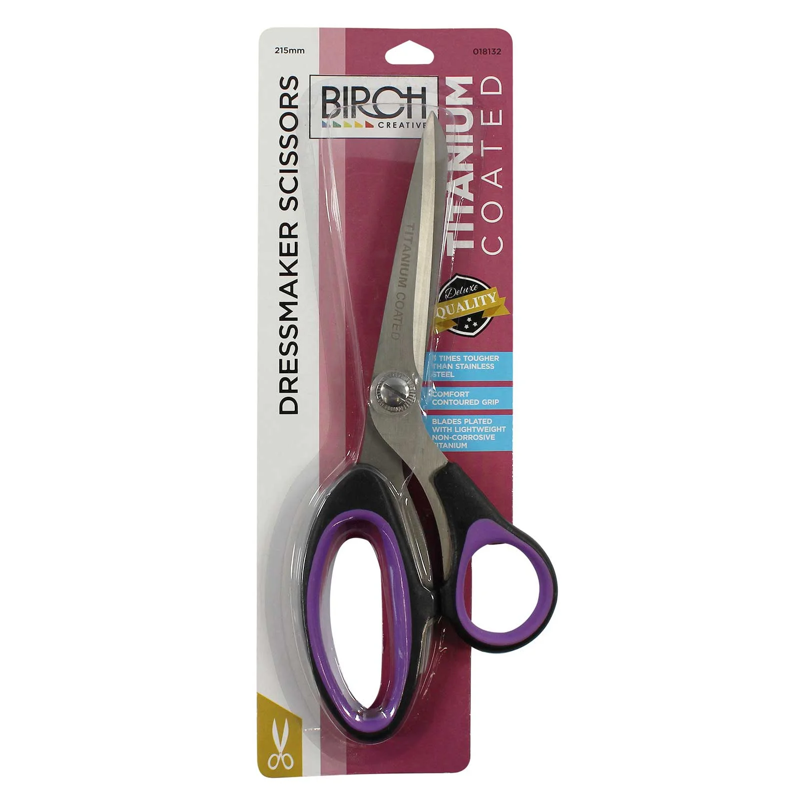 Scissors Titanium Purple 215mm