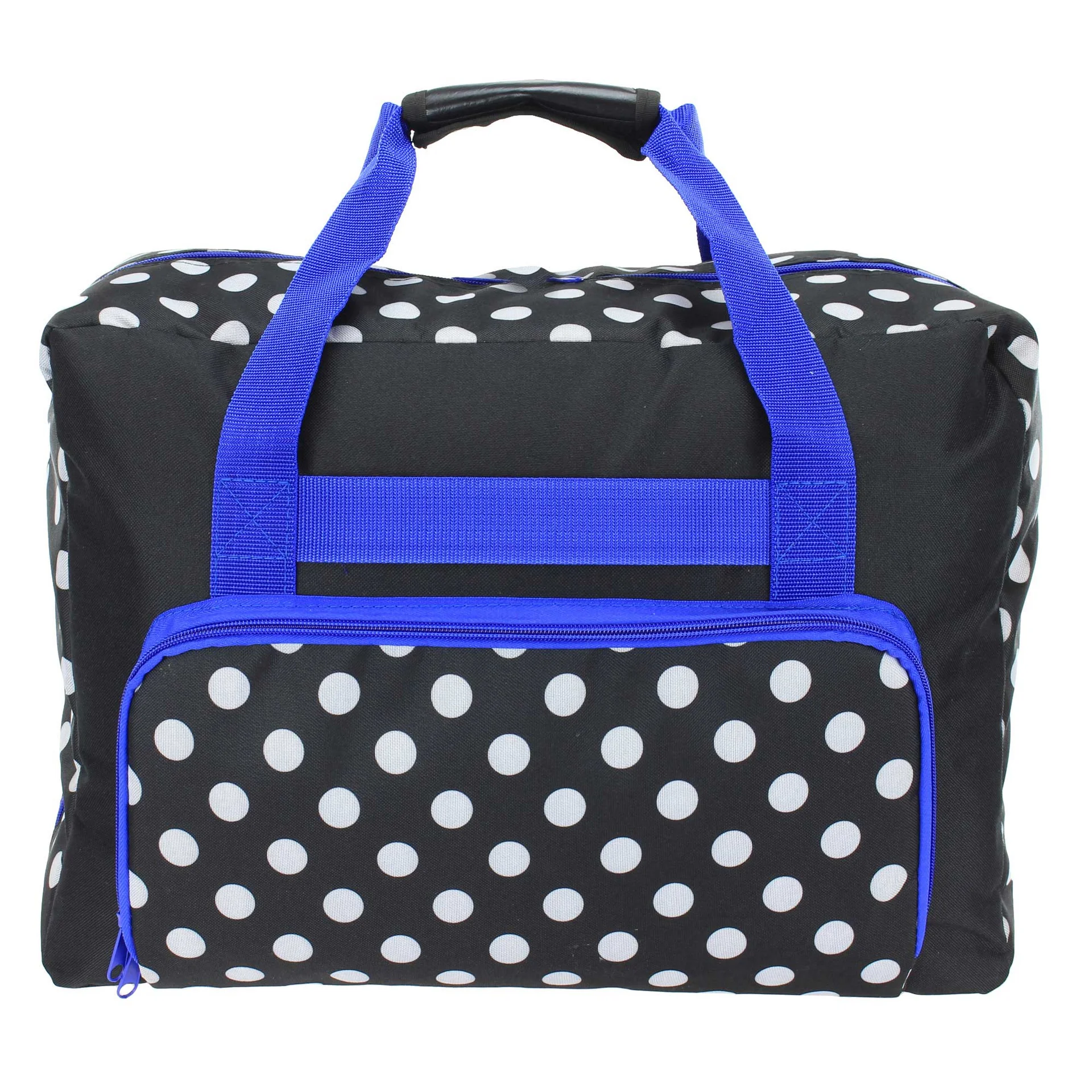 Sewing Machine Bag Blk Wht Blue