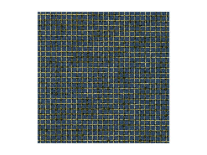 Shapes 20590 Gold Grid On Grey