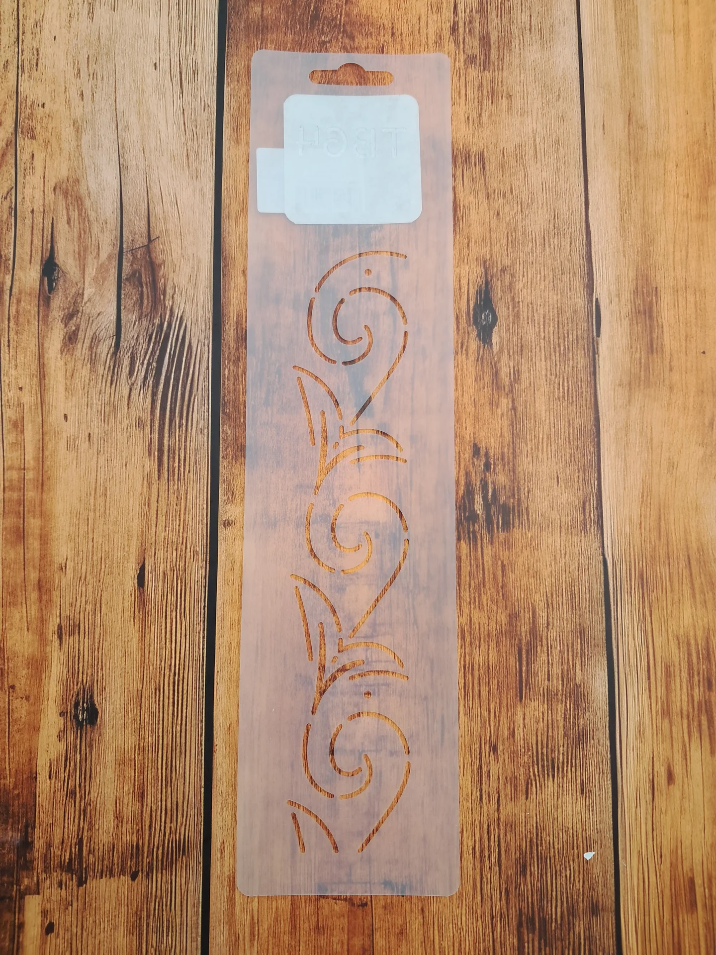Stencil Machine Quilting Nordic Scroll