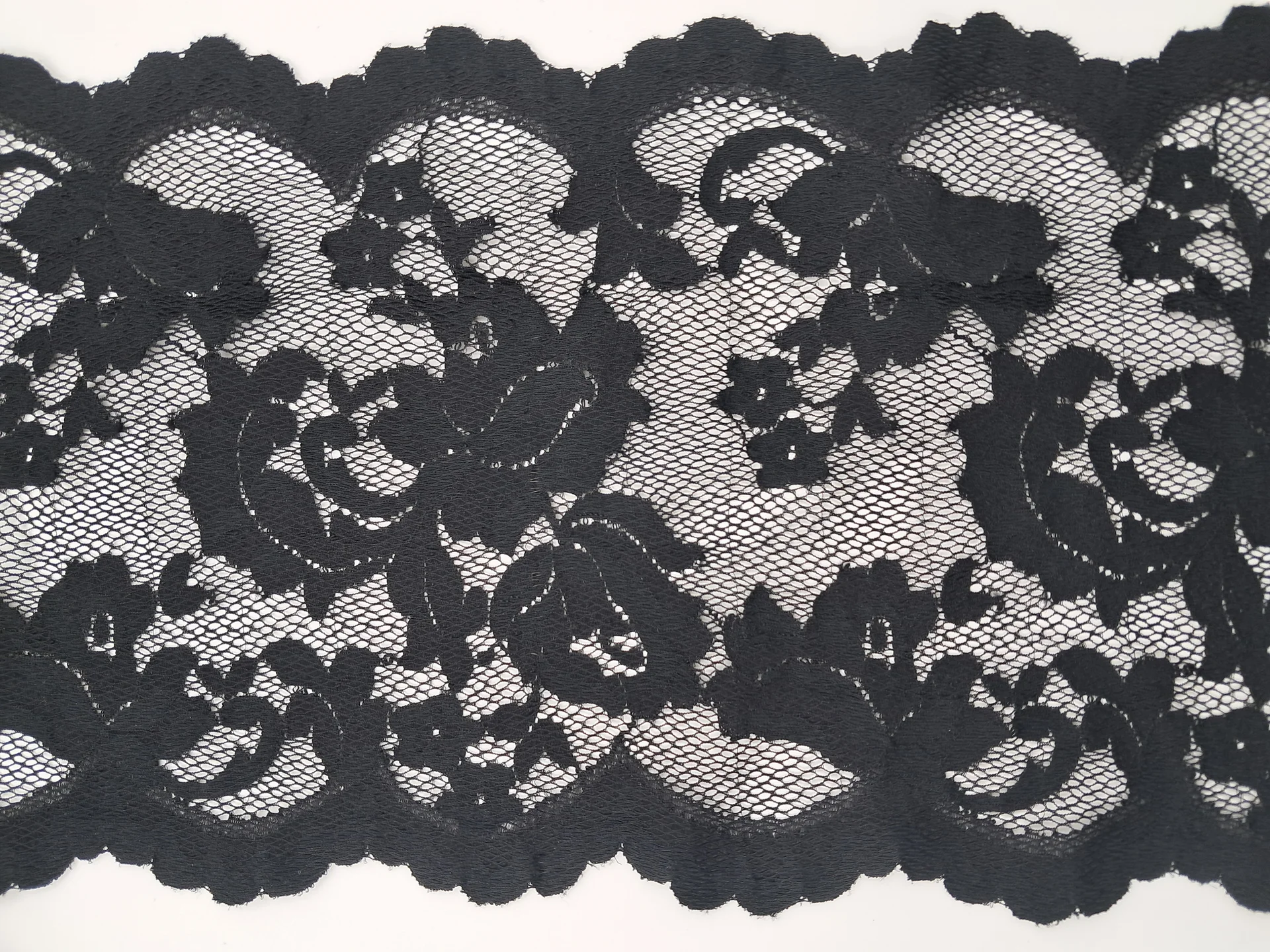 Stretch Lace 230mm Black