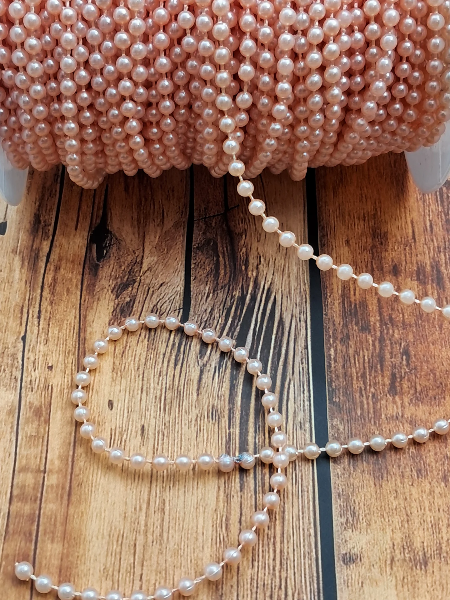 Strung Pearls 4mm Dusty Pink