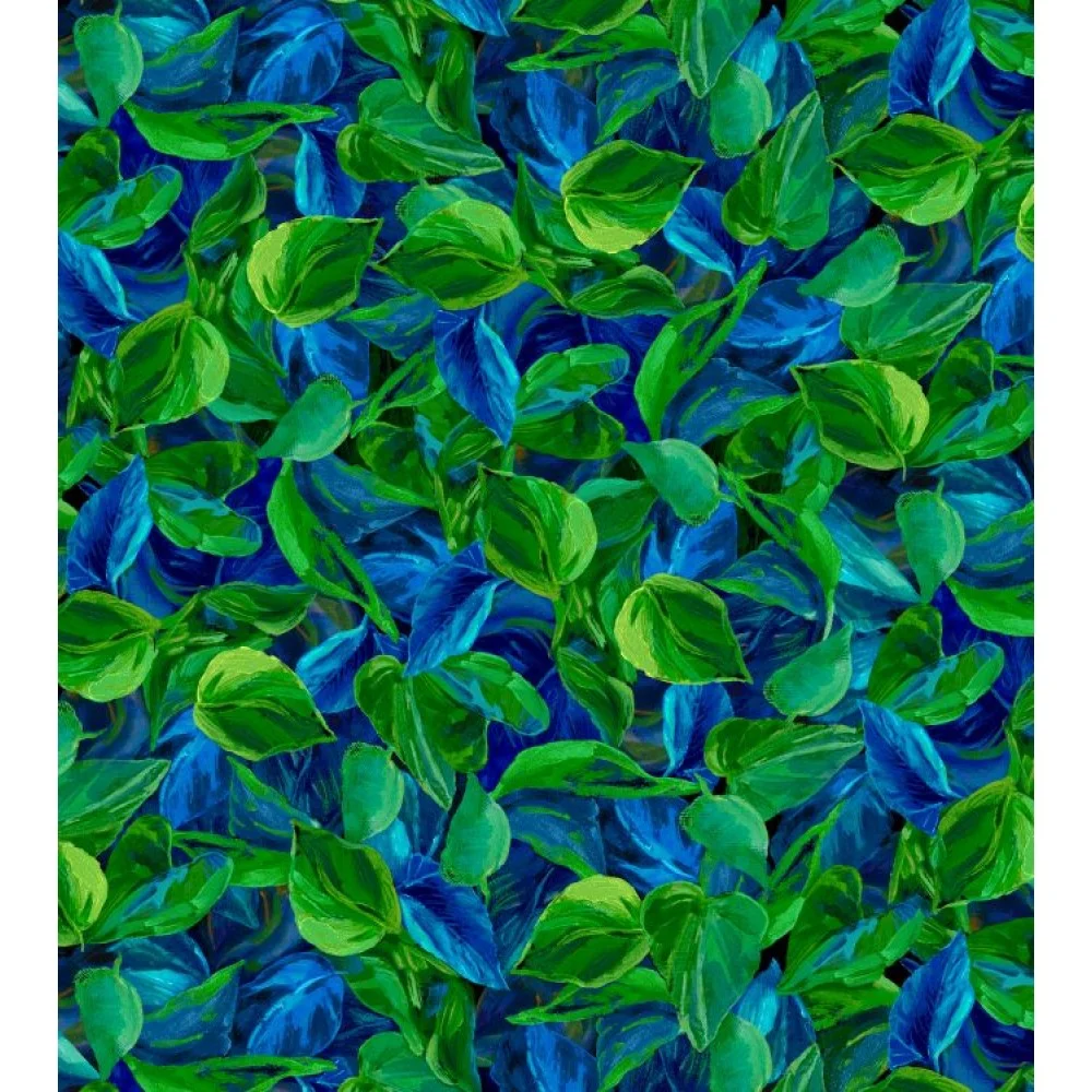Sunflower Leaves LEAF Blue Green