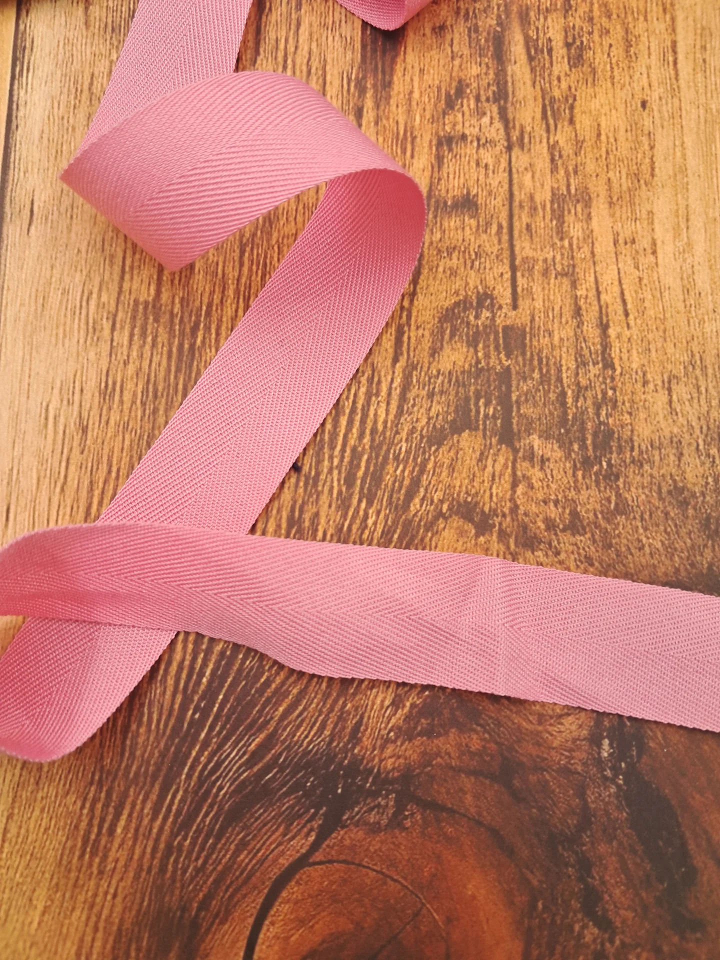 Tape Cotton Herringbone 41 Pink