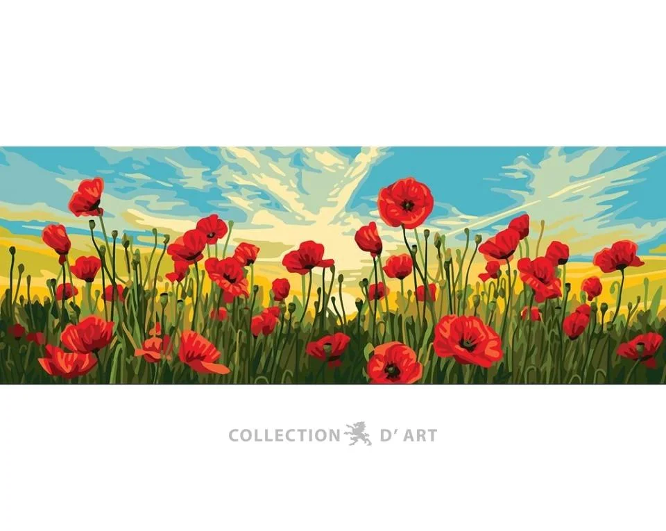 Tapestry Canvas 9007 Poppy Field