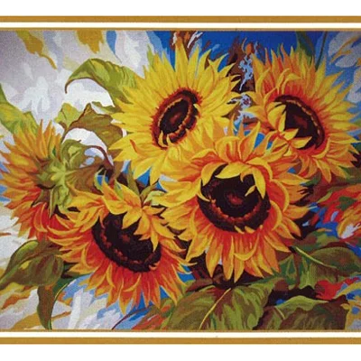 Tapestry Canvas Sunflowers