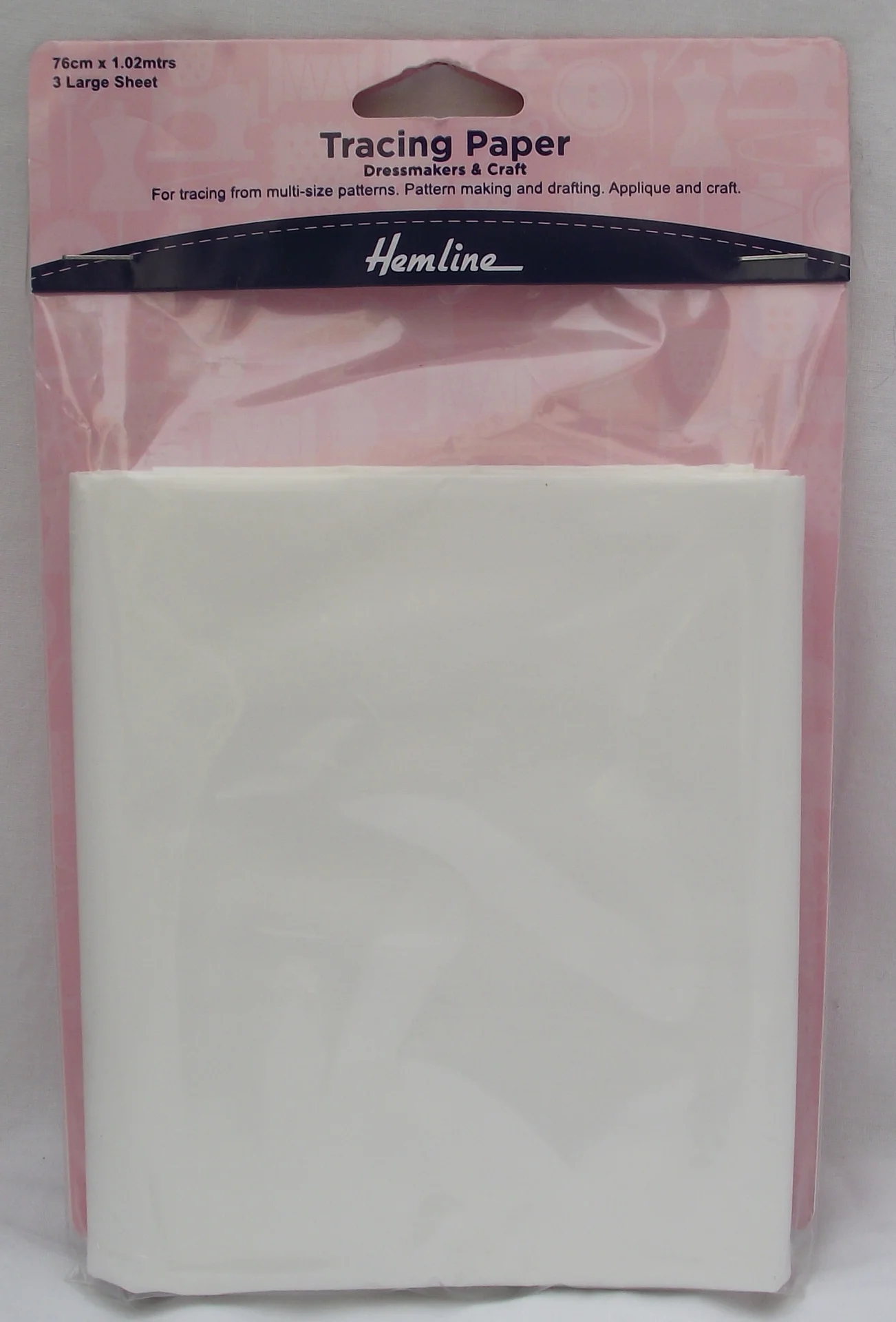 Tracing Paper Hem Line 3 Sheets