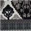 Knit Eiffel Natural Black Panel Pattern - photo 1