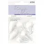 Beads Acrylic Teardrop 22x 36mm Clear