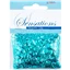 Beads Sequins 5mm Cut Cup Turquoi