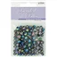 Beads Plastic Round 6- 8mm Blk AB