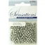 Beads Glass Seed 3.6mm Matt Silv
