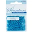 Beads Glass Seed 3.6mm Solid Blue