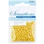 Beads Glass Seed 3.6mm Sqsh Yellow