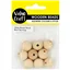 Bead Wood Round 18mm Nat VC