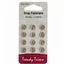 Snap Fasteners Metal 9mm Nickel