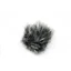 Fake Fur Pom Pom 45mm Colour 4 Charcoal