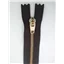 YKK Overall Zip Metal 75cm Brown