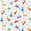 Animals Cool Cats 81680 2 Scatter White