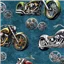 Motorcycles Blue - photo 1