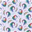 Children Rainbow Unicorns Heads