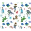 Children Toy Story White