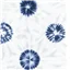 Shapes Sakuru Tie Dyed Circles On White